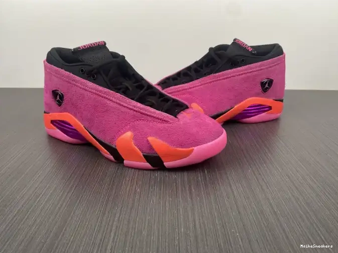 MaikeSneakers Jordan Low Shocking DH4121-600 (W) Pink Retro 14 0502
